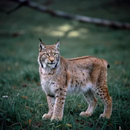 a photo of a pignite lynx in its natural habitat, kodak ektachrome e 1 0 0 photography