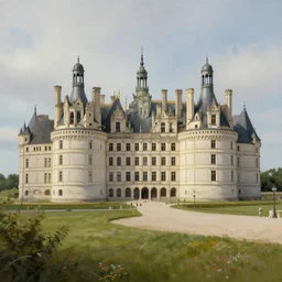 a beautiful matte painting of chateau, magic realism, detailed arts