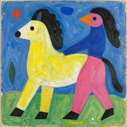 summertime, vibrant, abstract, by miro