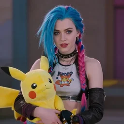 movie still of emilia clarke as jynx in the real - life adoption of pokemon