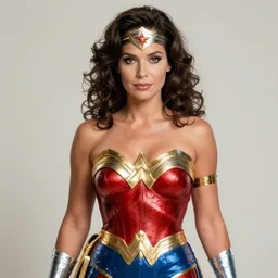 portrait of Bea Arthur as Wonder Woman, art by greg rutkowski, matte painting, trending on artstation