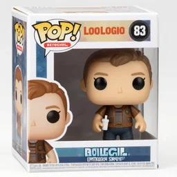 a funko pop of loulogio