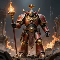 the god emperor of mankind from warhammer 4 0 k