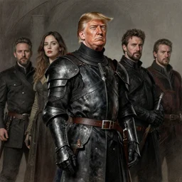 trump as man of the night's watch | | realistic shaded, fine details, realistic shaded lighting painting by greg rutkowski, diego gisbert llorens, magali villeneuve, artgerm, jeremy lipkin, michael garmash, rob rey