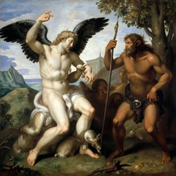 the creation of adam with neanderthals