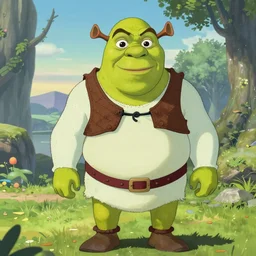 shrek, anime