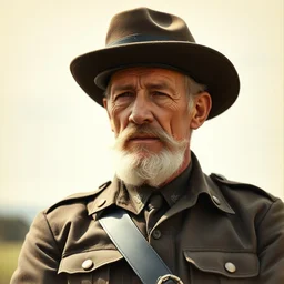 1 9 8 0 s, staticy photo of a civil war veteran