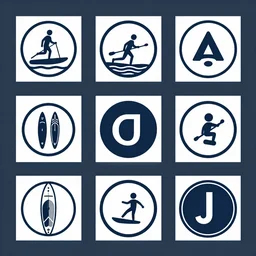 logos,logo designs,press and label is for standup paddle boarding, SUP, KATP, SUP, SUP, JOJOBS, JOBS,JOBS,