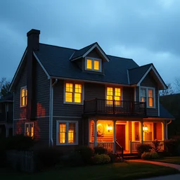 aesthetic house on fire, golden hour, bad weather, ultra hd, extreme details, extremely sharp photograph, ultra sharp, hyper detailed, 8 k, shot on 3 5 mm film camera, smooth sharp forcus, realism, tumblr aesthetic,