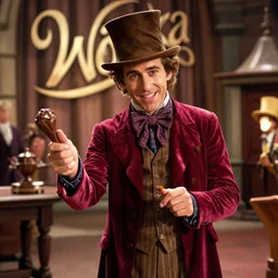 film still of Ryan Reynolds as Willy Wonka in Willy Wonka and the Chocolate Factory 1971