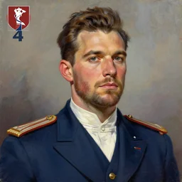 hearts of iron 4 portrait, a painting of united states president scooter chumlee, a character portrait by boris vladimirski, polycount contest winner, socialist realism, colorized, hd mod, official art