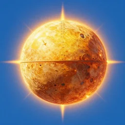 sun is a secret ukrainian weapon against russia like death star vibrant colors high resolution