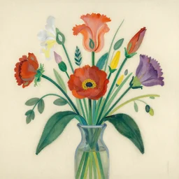 flowers artwork by etel adnan