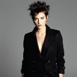 Punk girl by Mario Testino