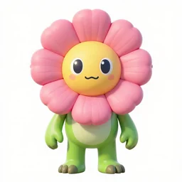 a humanoid flower monster, symmetrical, digital art, sharp focus, trending on art station, anime