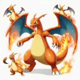 fire Pokémon, concept art artstation