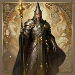 red hat wizard, deep focus, d & d, fantasy, intricate, elegant, highly detailed, digital painting, artstation, concept art, matte, sharp focus, illustration, hearthstone, art by artgerm and greg rutkowski and alphonse mucha