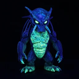 phosphorescent the predator 1 9 9 5 under blacklight, disney