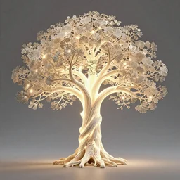 tree of life glowing from within japanese, intricate, elegant, volumetric lighting, digital painting, highly detailed, artstation, sharp focus, illustration, concept art, ruan jia, steve mccurry