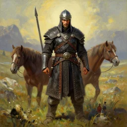 Skyrim, painted by Thomas Kinkade