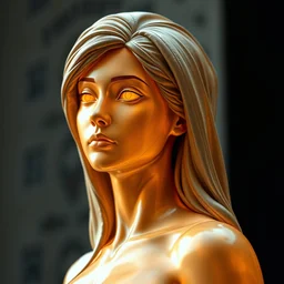 thermal statue woman, highly detailed, 4 k, hdr, smooth, sharp focus, high resolution, award - winning photo, artgerm, photorealistic