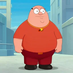 peter griffin as mr. incredible