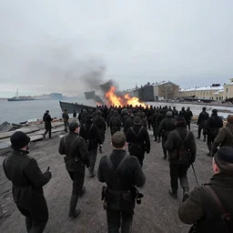 gopro footage of battle of leningrad