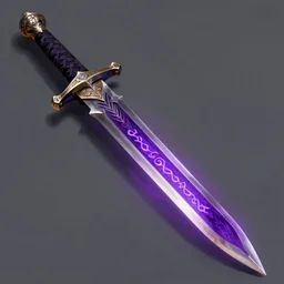 broad sword, frostmourne, purple glowing inscription, 8 k, 4 k, concept art, digital painting