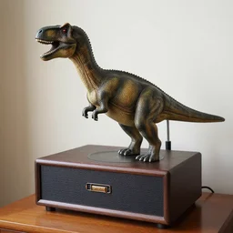 dinosaur victrola
