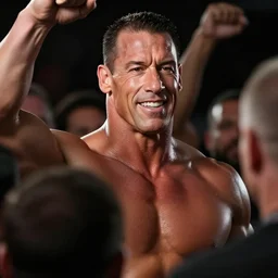 john cena being seen by people, you cant see john cena