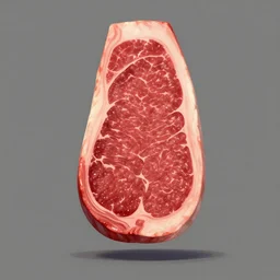 steve carrell turning into a beefsteak, centered, symmetrical, digital painting, artstation, art by artgerm