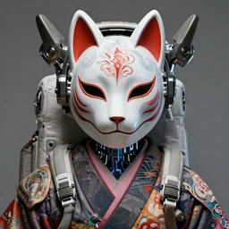 full shot of a beautiful venus monster astronaut defined facial features, intricate abstract. cyberpunk, symmetrical facial features. biomechanics. beautiful intricately detailed japanese crow kitsune mask and classic kimono, bio luminescent, plasma, by ruan jia and artgerm and range murata and wlop and ross tran and william - adolphe bouguereau and beeple. key art. fantasy illustration. award winning, artstation, intricate details, realistic, hyperdetailed, 8 k resolution.
