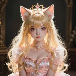 Extremely cute!!! anime cat princess