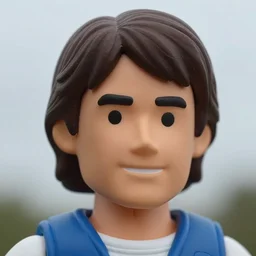 chuck norris!!! neca!!! f plastic action figure by neca face close up headshot in the style of neca, character by neca, soft flat light, overcast