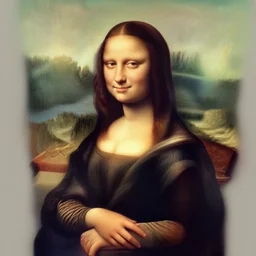 cara delevingne as mona lisa, detailed digital art, trending on Artstation