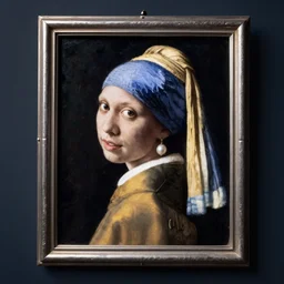 a pearl earring in silver frame, 16th century, collection of British Museum