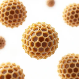 honeycomb asymmetric melted big spheres on white background, 8k resolution, best color graded, vray beautiful, subsurface scatter, hyper-realistic render, octane render