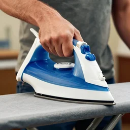 poster of the action movie : ironing 2, photorealistic ultra high resolution, smoothing iron