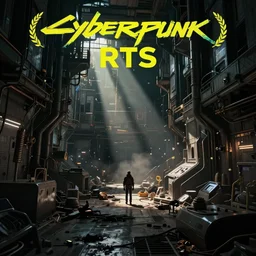 rts cyberpunk destiny in an underground city. Atmospheric and ominous lighting by Joe McNally