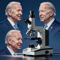 electron microscope images of joe biden