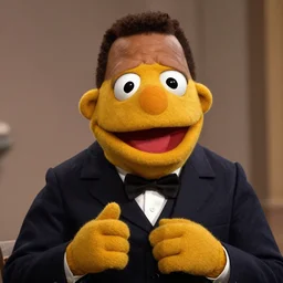Samuel L Jackson as a Muppet