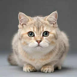 Round kitten