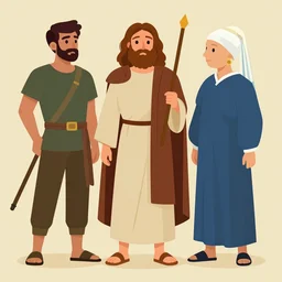 Moses from the Bible by moebius and atey ghailan by james gurney by vermeer by George Stubbs full body full body full body full body trending on artstation vector art vector art vector art vector art inspirational