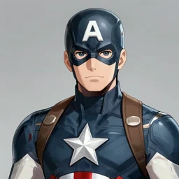 A Portrait of Captain America, pixiv, anime