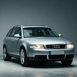 Audi A4 B6 Avant (2002), a gritty neo-noir, dramatic bright lighting, cinematic, establishing shot, extremely high detail, photorealistic, cinematic lighting, artstation, by simon stalenhag, Max Payne (PC) (2001)