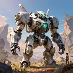 burrower machine mecha animal beast robot of horizon forbidden west horizon zero dawn bioluminiscence, behance hd by jesper ejsing, by rhads, makoto shinkai and lois van baarle, ilya kuvshinov, rossdraws global illumination