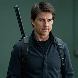 Tom Cruise as Solid Snake