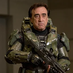 Danny DeVito starting as Master Chief in Halo 3 (2007)