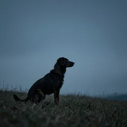 the lonely dog by heavenlydaemonic