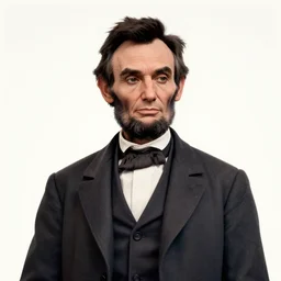 president abraham lincoln in life is strange, wearing casual attire, pc, promotional image